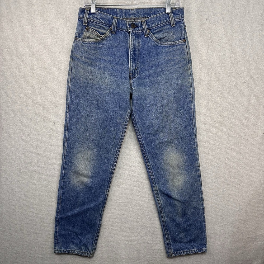 Vtg Levi's 511 Slim 32X30 Orange Tab Men's Denim Made In USA April 1987